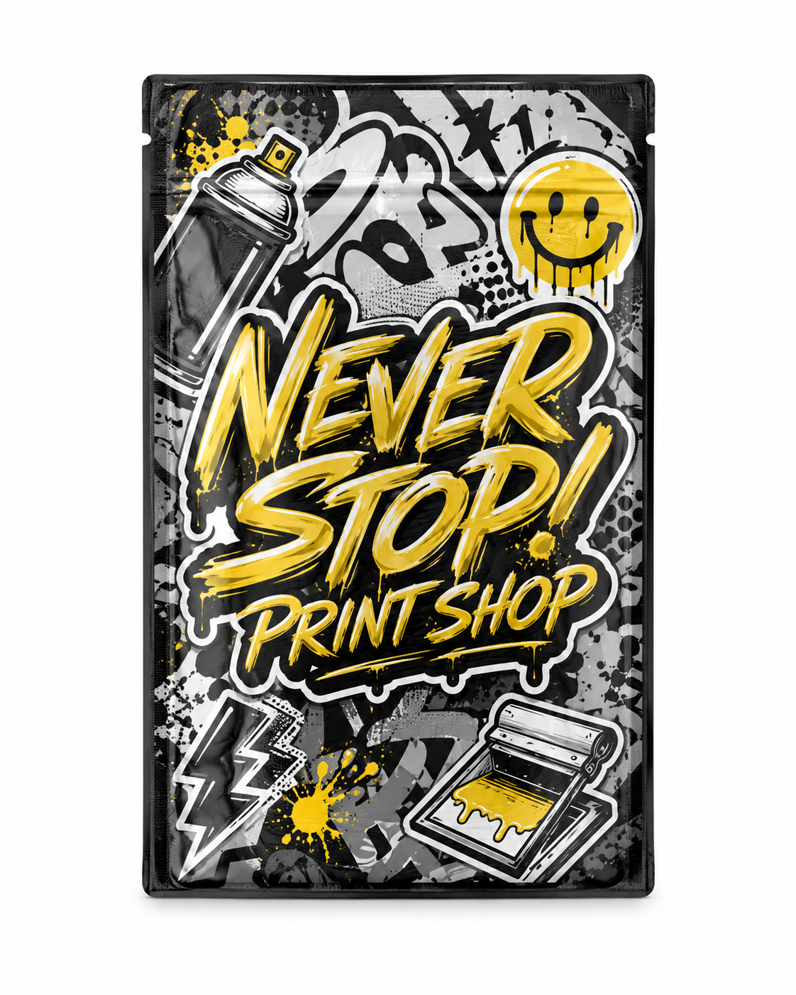 3X5 MYLAR STICKER BAG