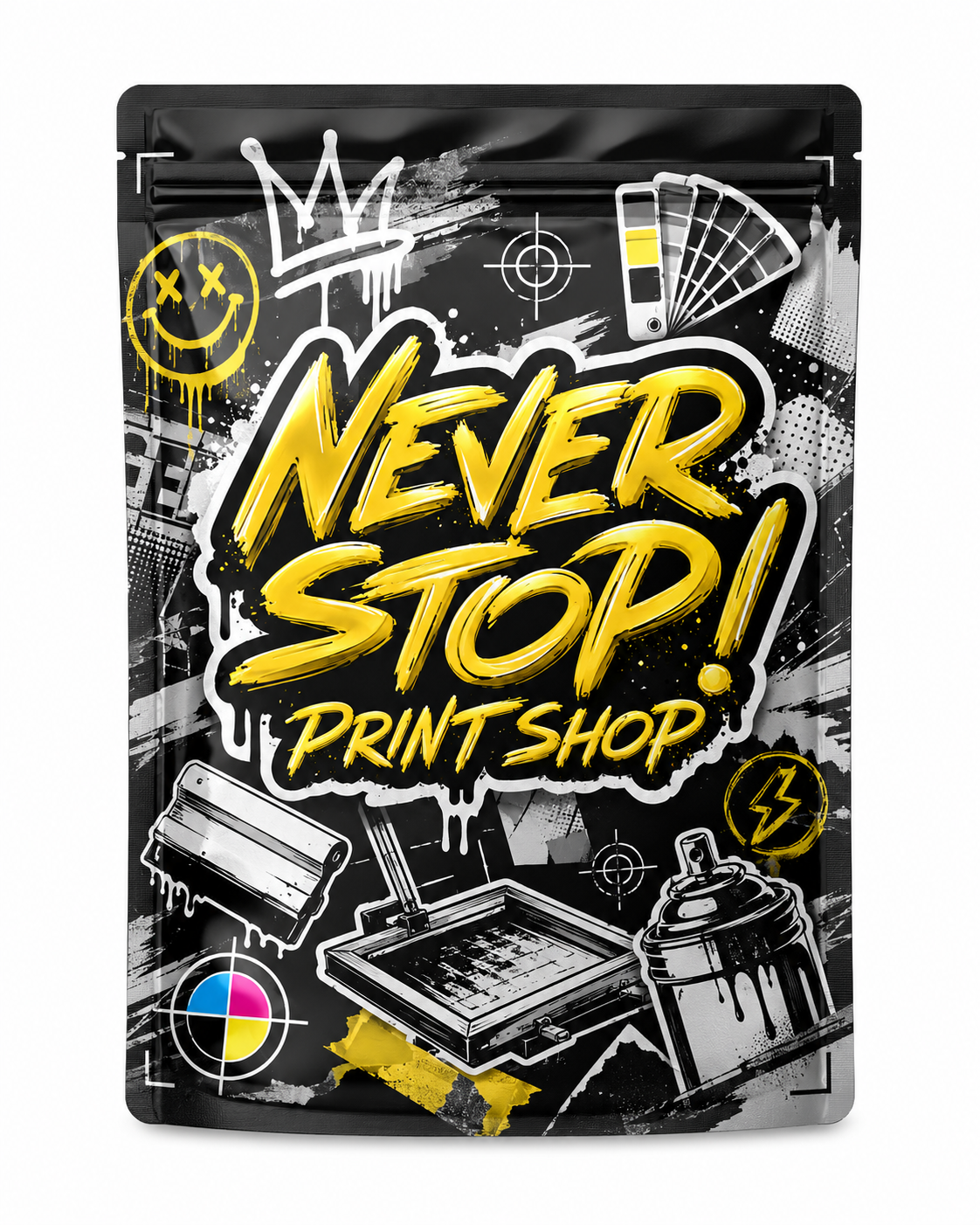 4X6 MYLAR STICKER BAG
